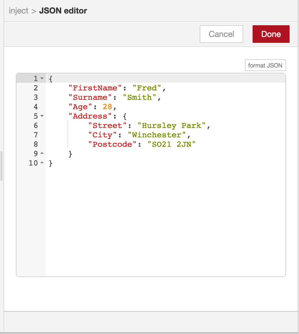 Json sorting