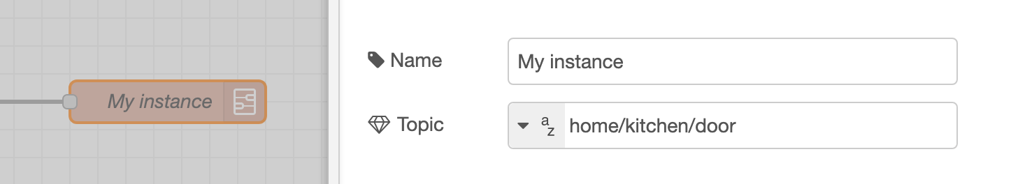 Customising a subflow instance property