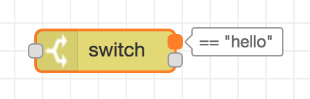 Node port labels