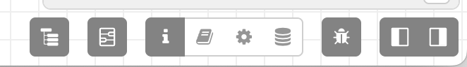 Editor Sidebar Toolbar