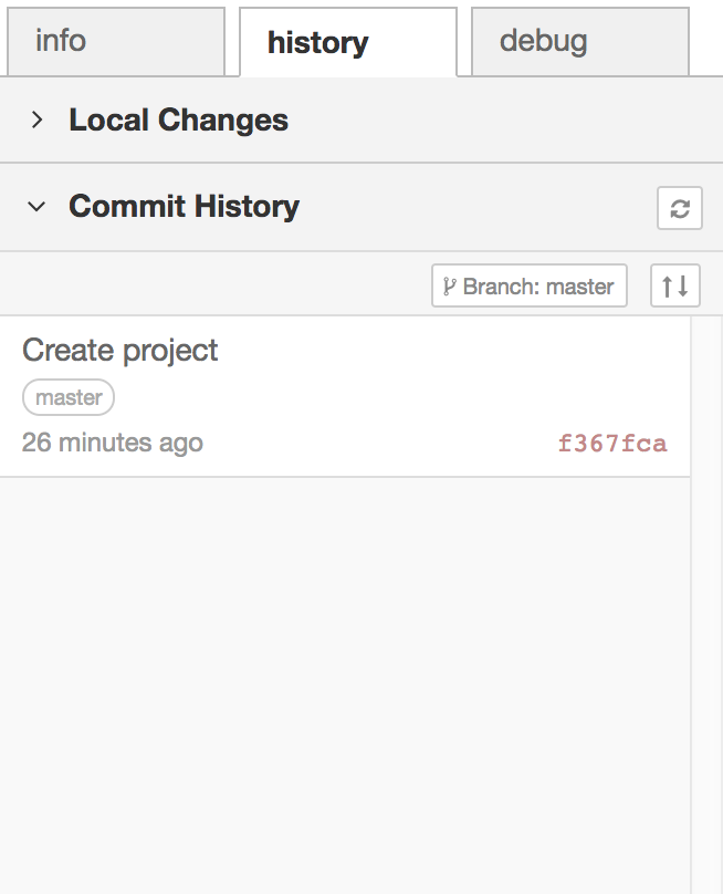 github view commit history